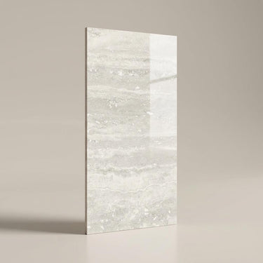 Mystical Virtue, Ivory, Stone, Tiles - Vitrified - Full Body, 4 x 2 ft, 9 mm