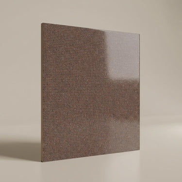 Jasper Choco Terrazzo, Dark Brown, Zellige Chips, Tiles - Vitrified - Full Body, 1 x 1 ft, 9 mm