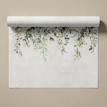 Soft Fall Symphony- Grey, Botanical Tales, Wallpaper, 54  sft