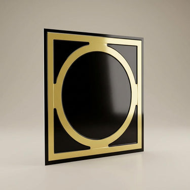 Antique Brass Refined - Greek Geometric - Brass, Bronze - Decorative Ceiling Panel - 2 ft x 2 ft