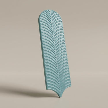 Aquamarine Metro Mist, Light Grey, Subway, Tiles - Vitrified - Full Body, 1 x 0.25 ft, 9 mm