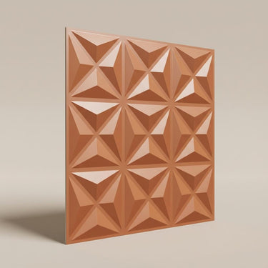 Tone Copper - Himalayan Rock Imprint - Copper - Decorative Ceiling Panel - 2 ft x 2 ft