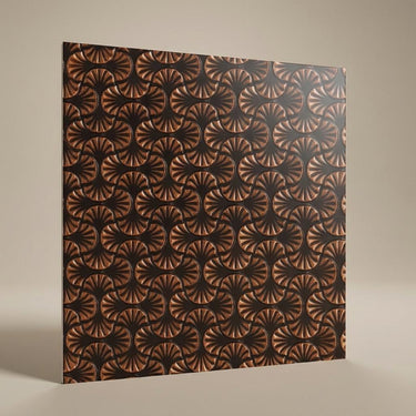 Aged Antique Copper - Moraccan Meshwork - Copper, Bronze - Decorative Ceiling Panel - 2 ft x 2 ft