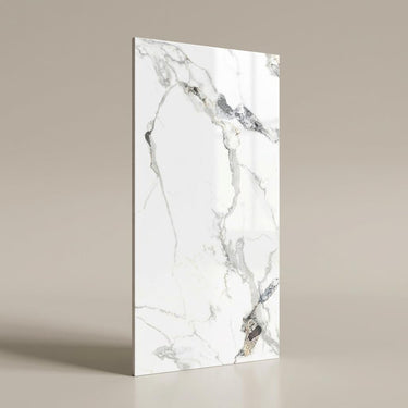 Imperial Mistral, Warm White, Marble, Tiles - Ceramic, 4 x 2 ft, 8.5 mm