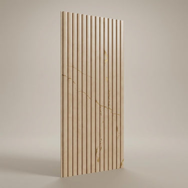 Nova Touch 477 Beige PVC Panels | 9.5 x 0.5 Ft, 5 mm