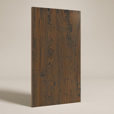 Teak Honey Plank, Cherry Brown, Wood, Tiles - Vitrified - Full Body, 4 x 2 ft, 9 mm