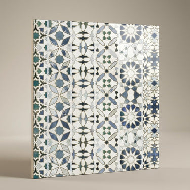 Frozen Forest, Brown, Moroccan, Tiles - Ceramic, 1 x 1 ft, 7 mm