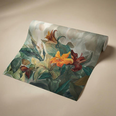 Soft Fall Symphony, Blooming Aura, Wallpaper, 54  sft