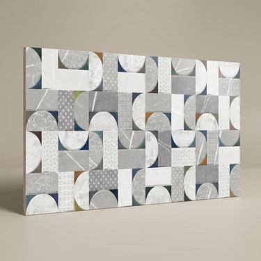 Elegant 25130 HL, Light Grey, Patterned, Tiles - Vitrified - Full Body, 2 x 1 ft, 9 mm