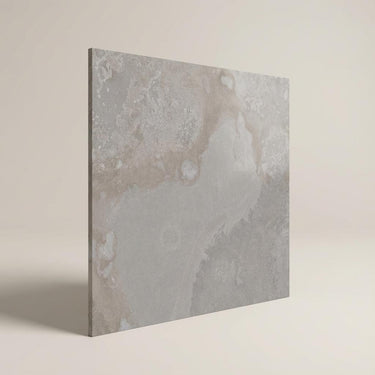 Rodas Stream, Medium Grey, Stone, Tiles - Vitrified - Full Body, 2 x 2 ft, 8.8 mm