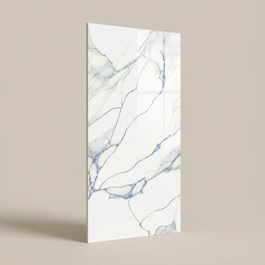 Imperial Pearl Marble, Grey & White, Marble, Tiles - Ceramic, 4 x 2 ft, 8.5 mm