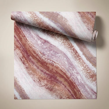 Red Waves, Aroma of Calm, Wallpaper, 58  sft