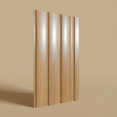 Ash Whitechester - Scandinavian Flutes - Ash - Fluted Ceiling Panel - 1 ft x 10 ft