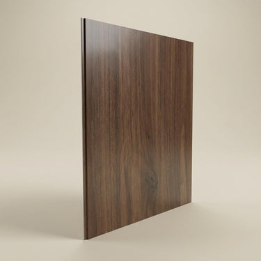 Natural Smoke Oak - Scandinavian Flutes - Smoke Oak - Fluted Ceiling Panel - 1 ft x 10 ft