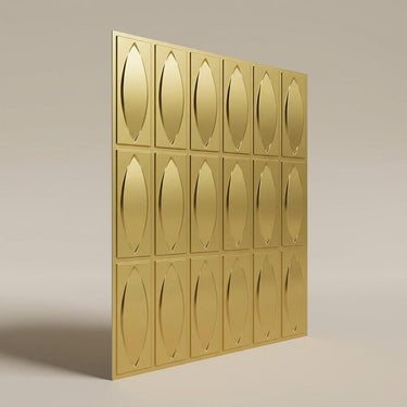 Antique Brass Forged - Greek Geometric - Brass, Bronze - Decorative Ceiling Panel - 2 ft x 2 ft