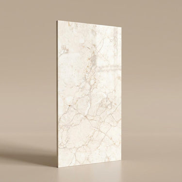 Prestine Crème Silk, Beige, Marble, Tiles - Ceramic, 4 x 2 ft, 8.5 mm