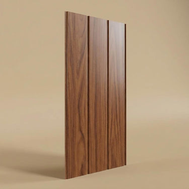 Board Nut - Scandinavian Flutes - Nut - Fluted Ceiling Panel - 1 ft x 13 ft