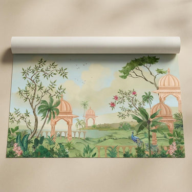 Garden of Royal Feathers, Heritage Impressions, Wallpaper, 54  sft