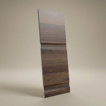 Walnut Oak - Scandinavian Flutes - Walnut - Fluted Ceiling Panel - 1 ft x 10 ft