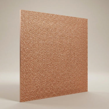 Vibrant Copper - Greek Geometric - Copper - Decorative Ceiling Panel - 2 ft x 2 ft