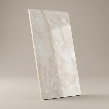 Advik Pearl, Beige, Marble, Tiles - Vitrified - Full Body, 5 x 2.5 ft, 9 mm