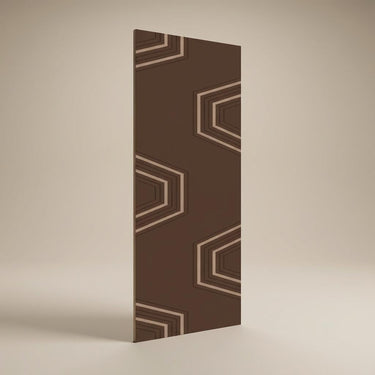 Umber Rise Multi-colour Engineered Wood Panels | 8 x 4 Ft, 6 mm