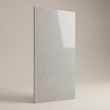 Runa Silver, Cream, Stone, Tiles - Ceramic, 4 x 2 ft, 9 mm