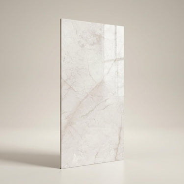 Charisma Sterling Silk, Cream, Marble, Tiles - Ceramic, 4 x 2 ft, 8.5 mm