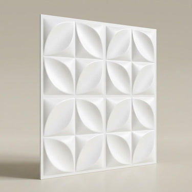 Frost Cloud Paintable - Himalayan Rock Imprint - White - Decorative Ceiling Panel - 2 ft x 2 ft