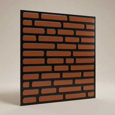 Antique Copper Elegant - Greek Geometric - Copper, Bronze - Decorative Ceiling Panel - 2 ft x 2 ft