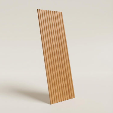 Nova Root 407 Light teak Polystyrene Panels | 9.5 x 0.4 Ft, 12 mm