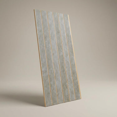 Aria Echo Grey Recycled PP Panels | 8 x 0.8 Ft, 10 mm