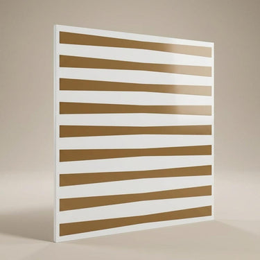 Antique White Traditional - Greek Geometric - White, Beige - Decorative Ceiling Panel - 2 ft x 2 ft