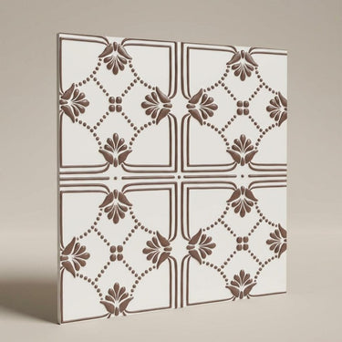 Heritage Antique Mocha - Baali Botanical - Brown - Decorative Ceiling Panel - 2 ft x 2 ft