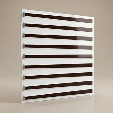 Cast Antique Mocha - Greek Geometric - Brown - Decorative Ceiling Panel - 2 ft x 2 ft