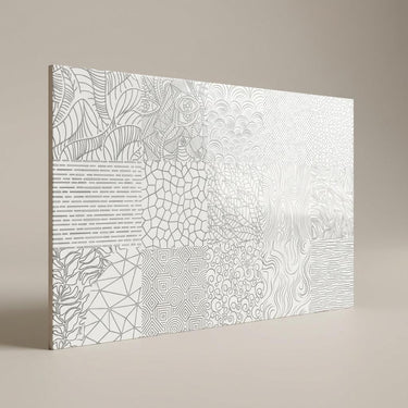 Urban Pearl Modern, Light Grey, Printed, Tiles - Vitrified - Full Body, 4 x 2 ft, 9 mm