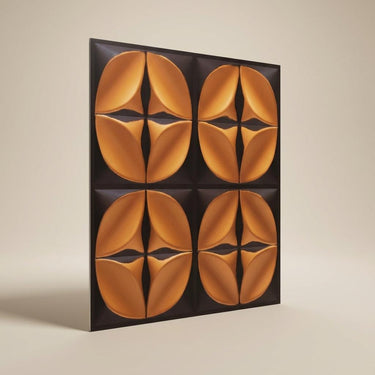 Antique Copper Sparkle - Himalayan Rock Imprint - Copper, Bronze - Decorative Ceiling Panel - 2 ft x 2 ft