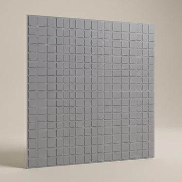 Surface Milky Grey - Greek Geometric - Grey - Decorative Ceiling Panel - 2 ft x 2 ft