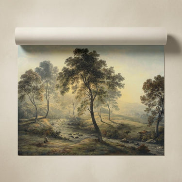 Swinging Shadows, Nature’s Haven, Wallpaper, 54  sft