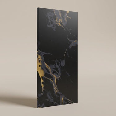 Sable Rise 482 Black PVC Panels | 9.5 x 0.5 Ft, 5 mm