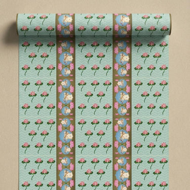 Kamala Bloom, Heritage Motifs, Wallpaper, 54  sft