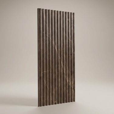 Mira Bloom 461 Brown PVC Panels | 9.5 x 0.5 Ft, 5 mm