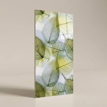 Cerulean Eden, Lime Green, Tropical, Tiles - Vitrified - Full Body, 4 x 2 ft, 7 mm