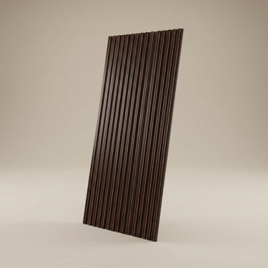 Urban Edge Metallic bronze Recycled PP Panels | 8 x 0.8 Ft, 10 mm