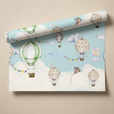 Drift in the Clouds, Kiddopia, Wallpaper, 54  sft