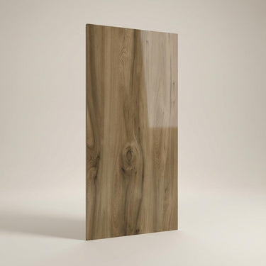 Bosco Beige Wood Plank, Dark Brown, Wood, Tiles - Vitrified - Full Body, 4 x 2 ft, 9 mm