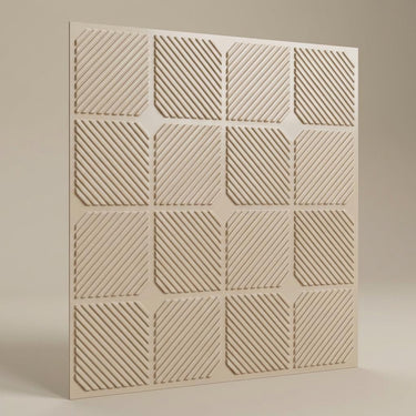 Tint Rodeo Dust - Greek Geometric - Brown - Decorative Ceiling Panel - 2 ft x 2 ft