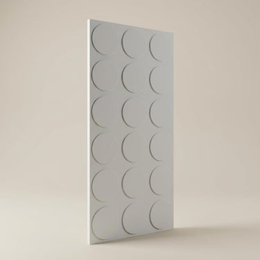 Aria Frost White PU Panels | 4 x 2 Ft, 100 mm