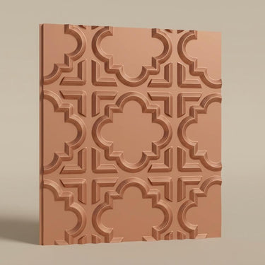 Striking Copper - Moraccan Meshwork - Copper - Decorative Ceiling Panel - 2 ft x 2 ft