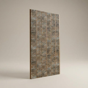 Sable Blend Metallic bronze Recycled PP Panels | 8 x 0.8 Ft, 10 mm